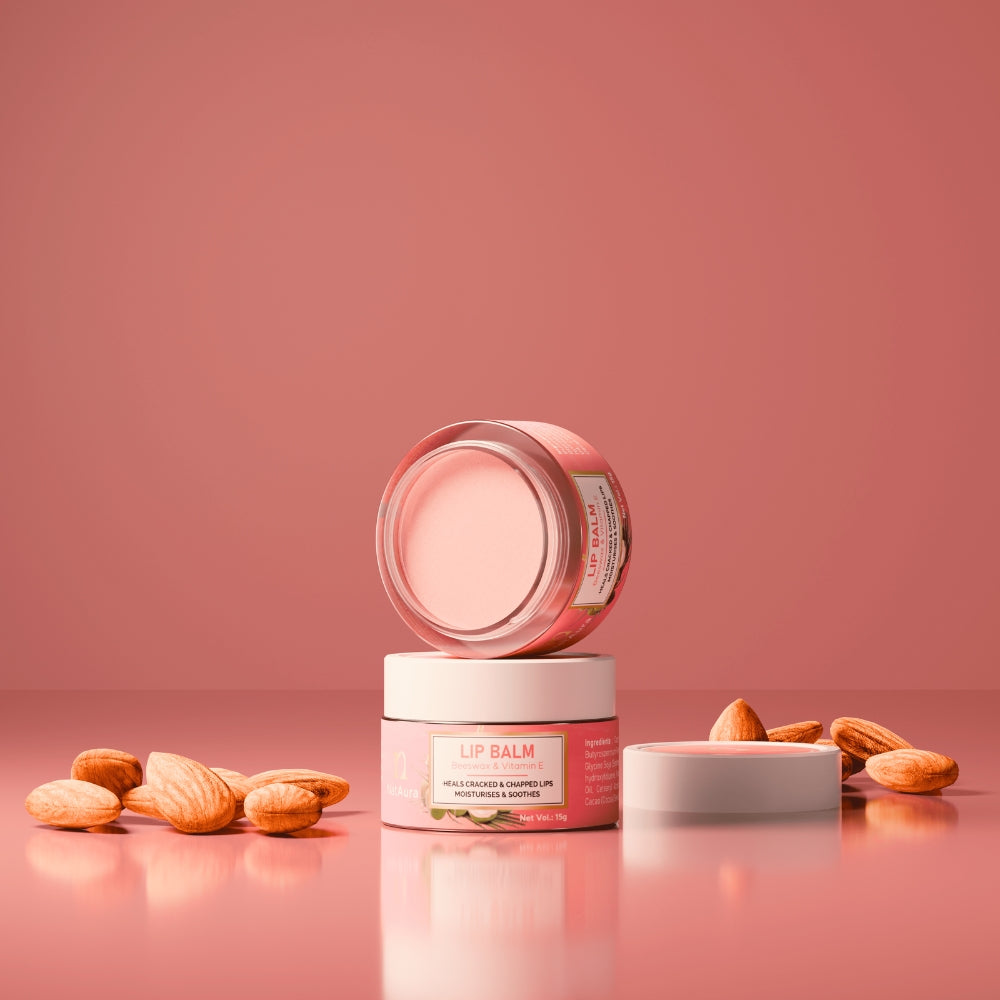 Best hydrating lip balm of NatAura offers lip lightening