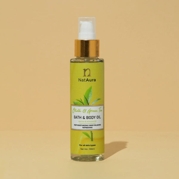 Oudh & Green Tea Bath & Body Oil - 100ml