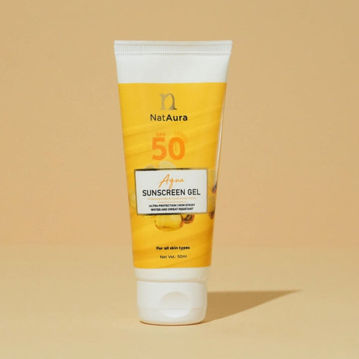 Aqua Sunscreen Gel - NatAura