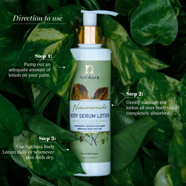 Niacinamide Body Serum Lotion - NatAura